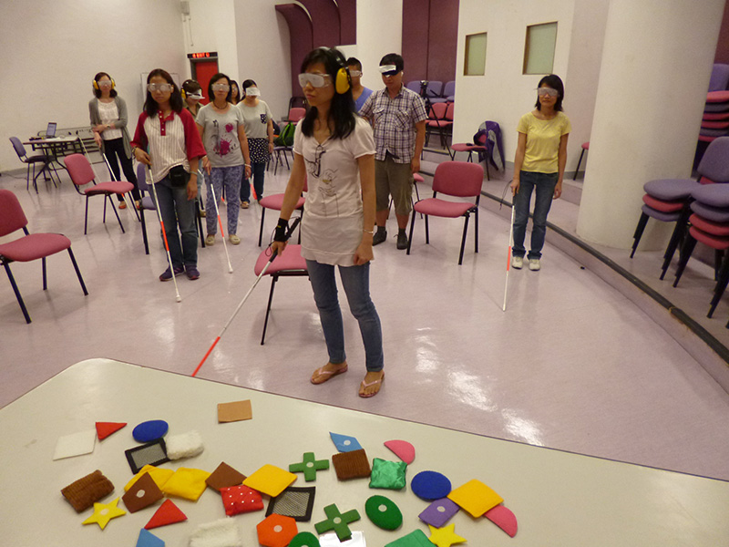 透過不同教育活動讓公眾認識視聽障