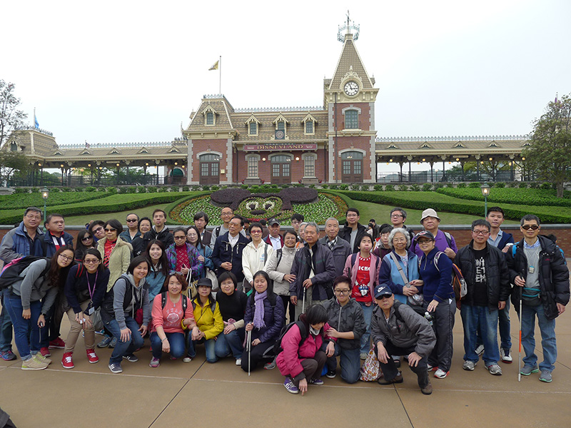 中心定期舉辦外出活動予會員及家屬參加 (二)