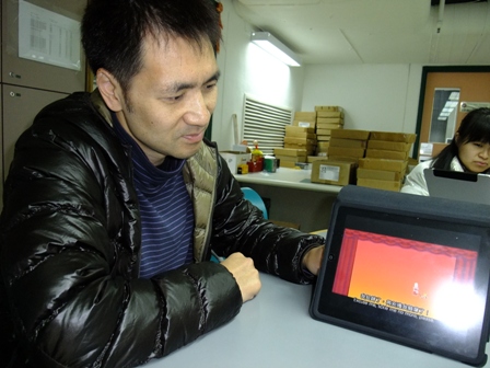 Gary最喜歡用iPad來看電影