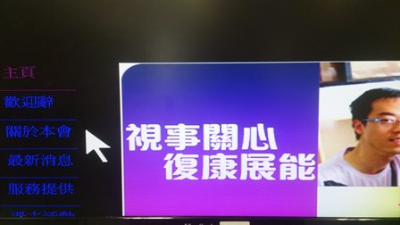 使用ZoomText (放大軟件)把網頁文字放大